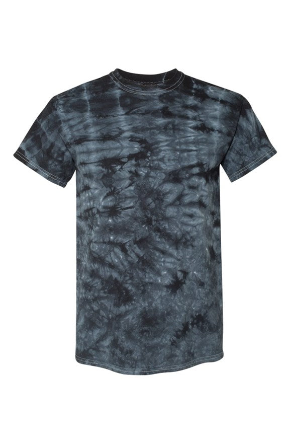 Black Crystal Tie-Dye Tee